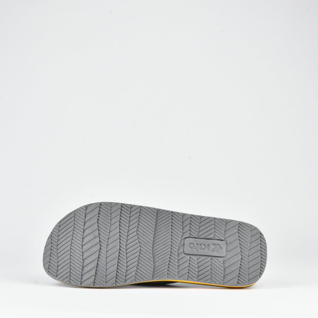 Kito Claquettes Confortables Gris Homme
