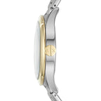 Armani Exchange Montre Bracelet Bicolore Élégante Homme
