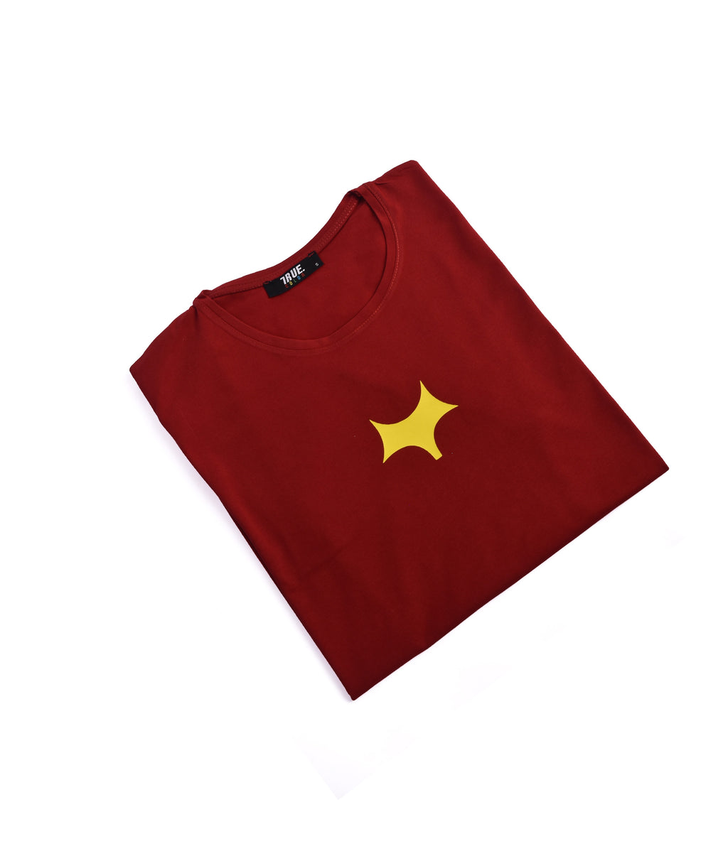 T-shirt ROUGE ET JAUNE