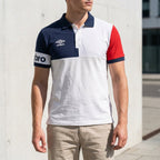 Umbro Polo Sportif Tricolore Homme