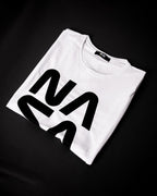T-shirt blanc motif NASA