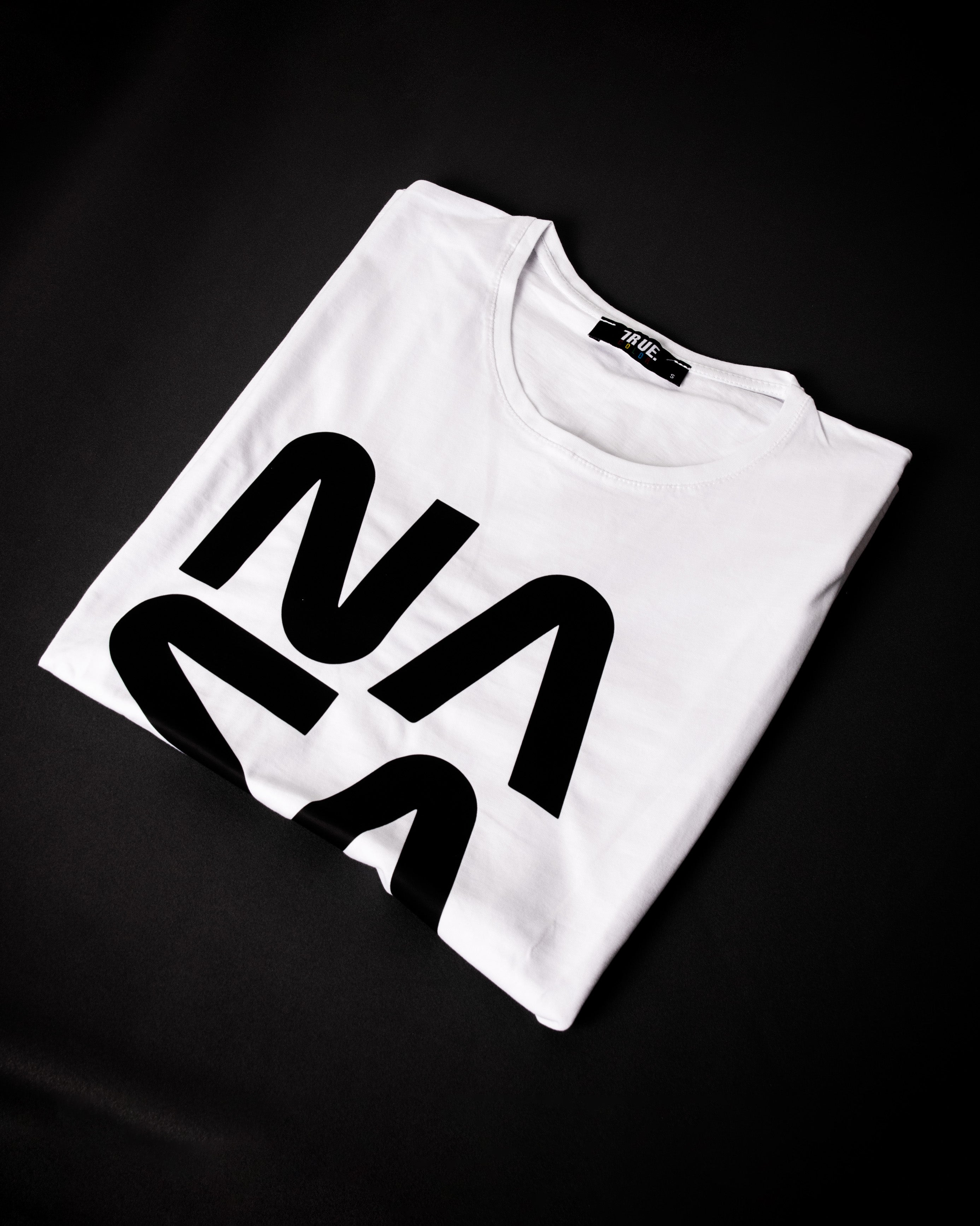 T-shirt blanc motif NASA