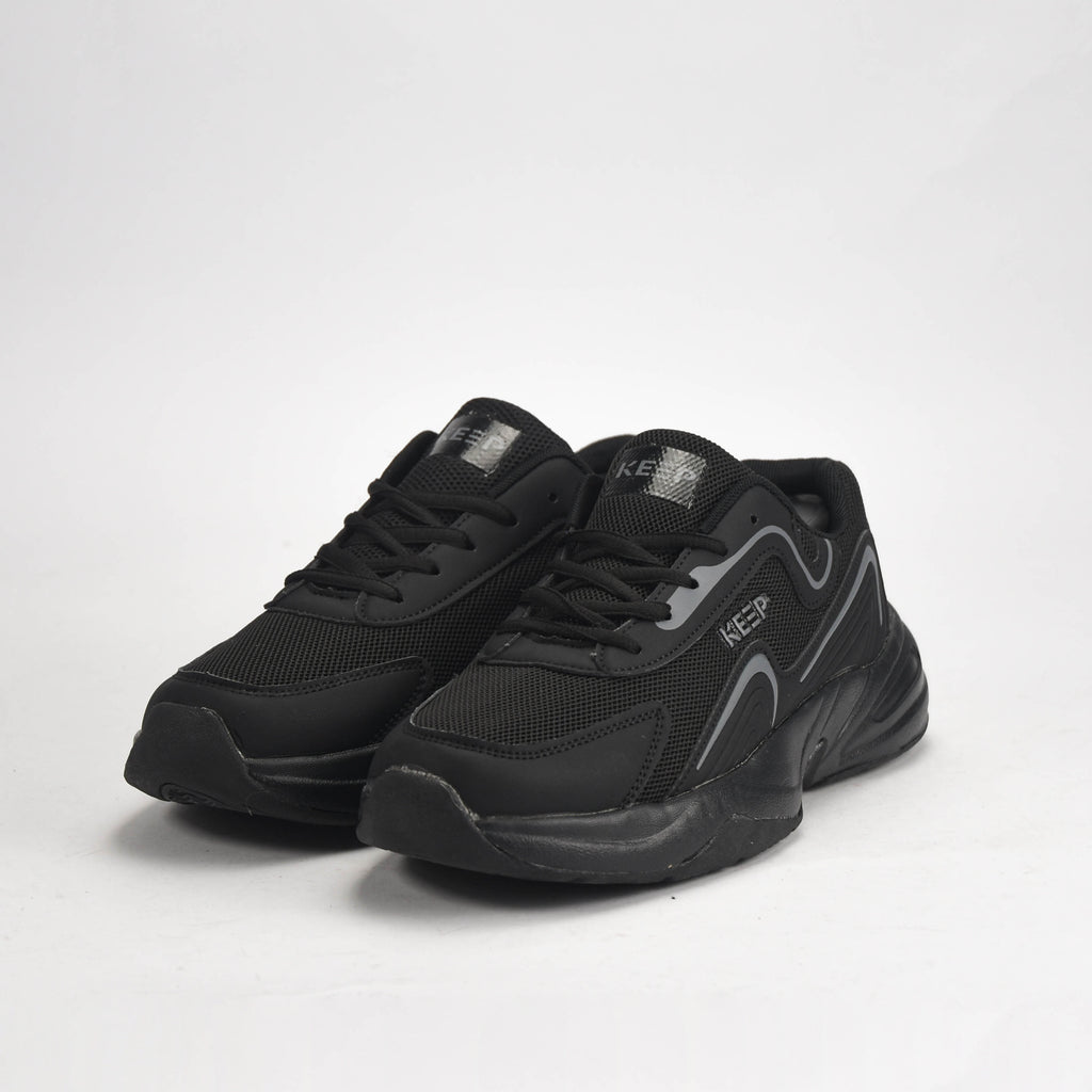 Keep Baskets Sportives Confortables Noir Homme