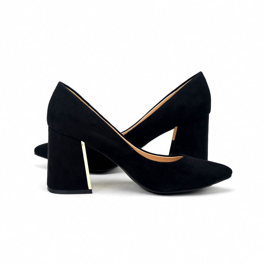 André Escarpins Talons Bloc Élégants Femme