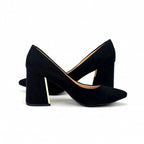 André Escarpins Talons Bloc Élégants Femme