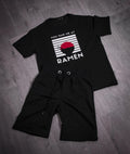 Kimland Ensemble Été Graphique Homme Noir