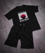 Kimland Ensemble Été Graphique Homme Noir