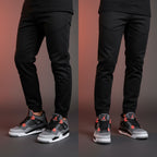 Jordan Sneakers Design Inspiré Gris et Rouge Homme