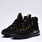 Nike Basketball Chaussures Performance Noir et Or Homme