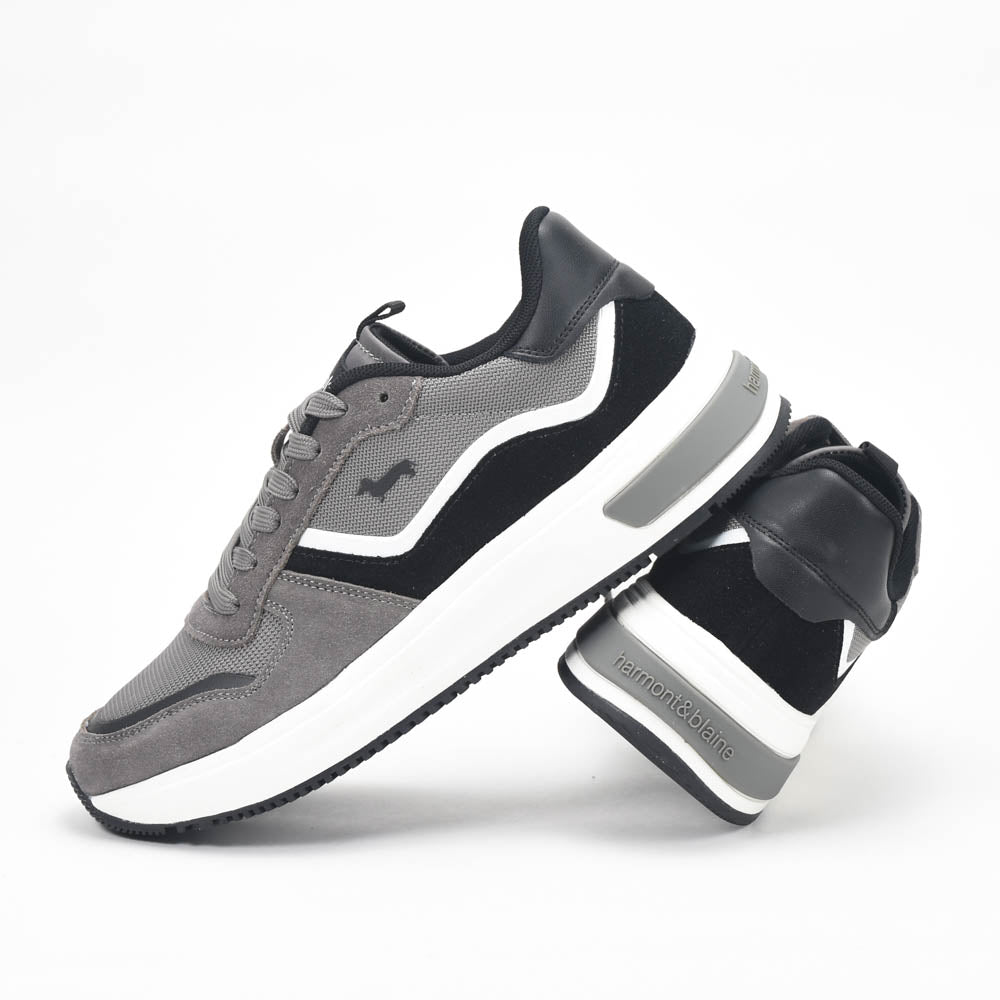 Harmont & Blaine Sneakers Suede et Tissu Technique Homme