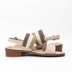 Kimland Sandales Tressées Confortables Femme