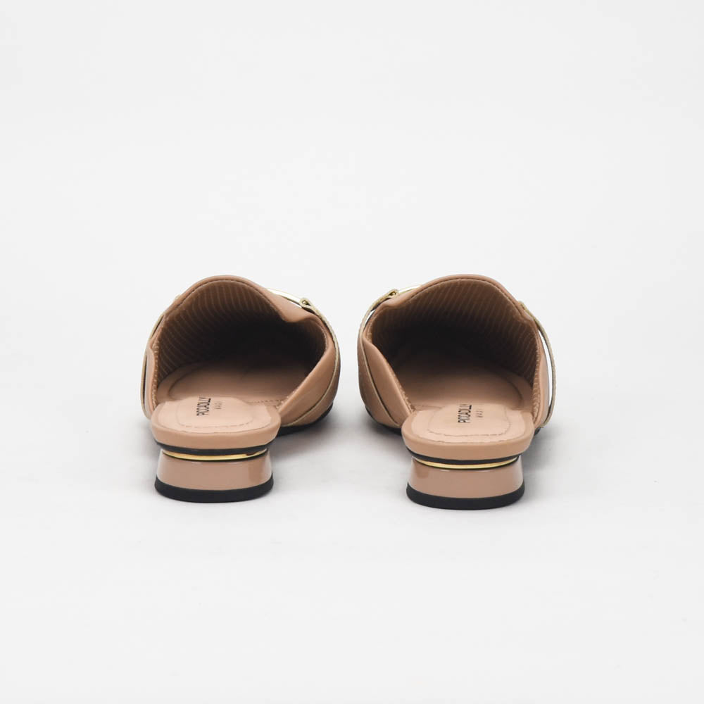 Piccadilly Mules Élégantes à Talon Bas Femme