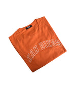 True Color T-shirt San Diego Orange Homme