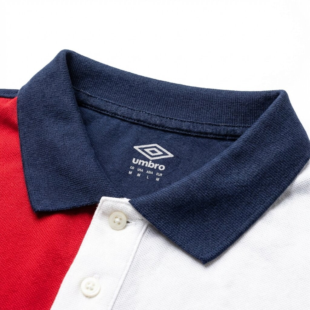 Umbro Polo Sportif Tricolore Homme
