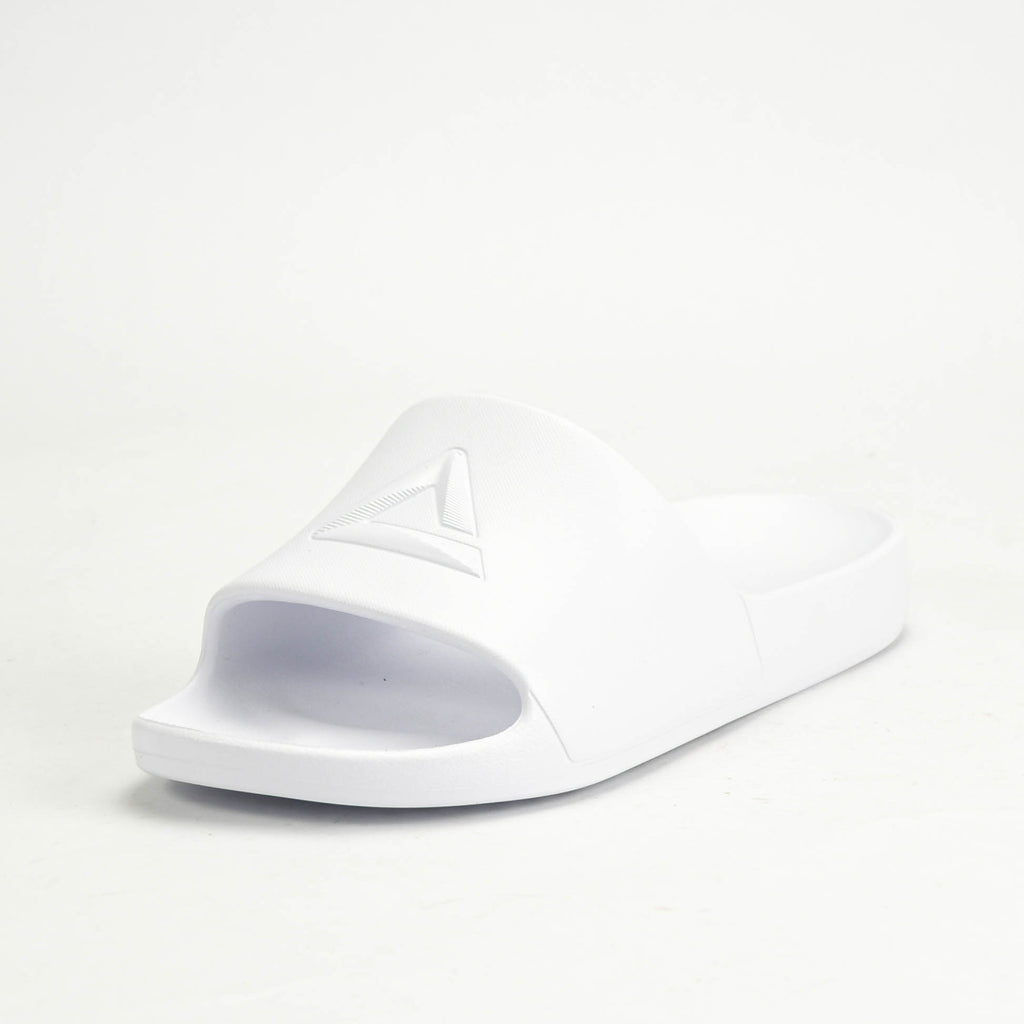 Peak Claquettes de Sport Légères Blanches Homme