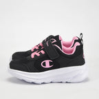 Champion Baskets Respirantes Noir et Rose Fille