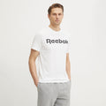 Reebok T-Shirt Logo Classique Blanc Homme