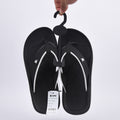 Kito Tongs Confortables Noir et Blanc Homme