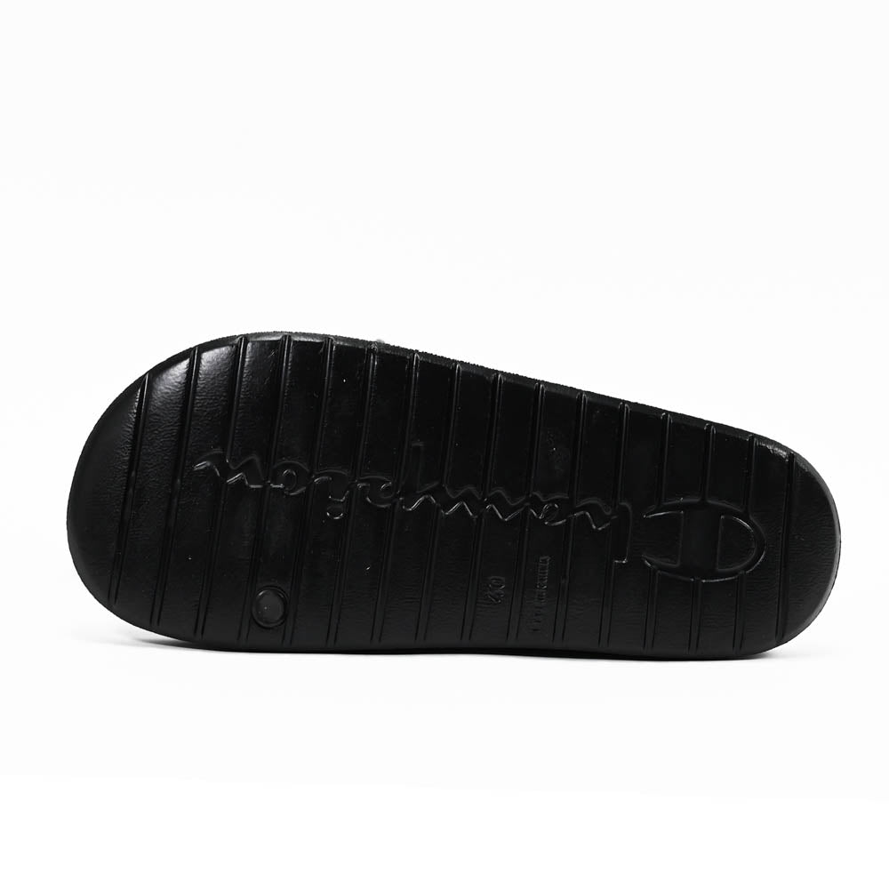 Champion Claquettes Logo Noir Confortable Homme
