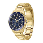 Lacoste Montre Chronographe Bracelet Doré Homme
