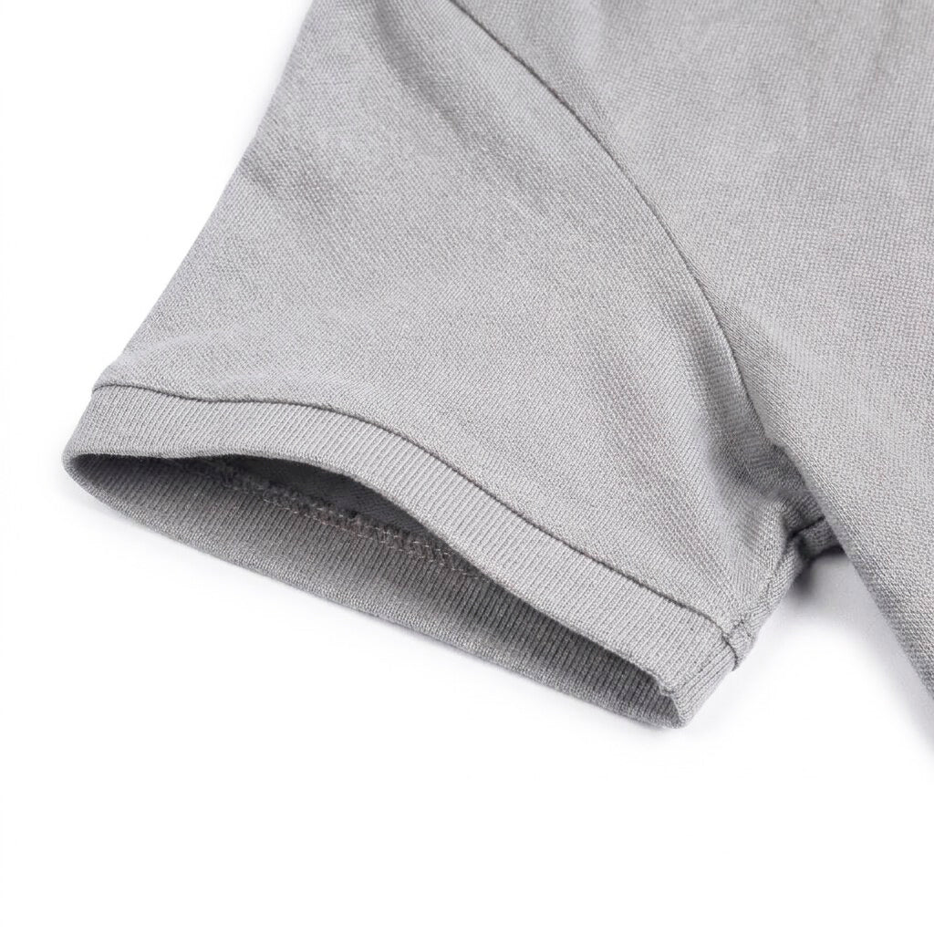 Kimland Polo Homme Gris Classique Élégant