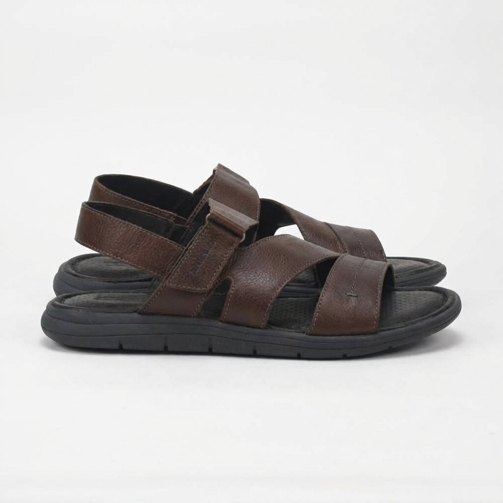 Democrata Sandales en Cuir Confortables Homme