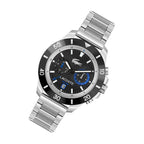 Montre Lacoste Acier Inoxydable Cadran Noir Élégante Homme