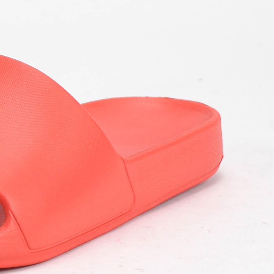Peak Claquettes Logo Rouge Confortables Unisexe