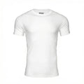 Depart T-Shirt Homme Blanc Basique en Coton