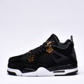 Nike Air Jordan 4 Retro Royalty Sneakers Suede Noir Homme