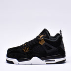 Nike Air Jordan 4 Retro Royalty Sneakers Suede Noir Homme