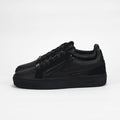 VO7 Baskets Noir à Paillettes Style Urbain Homme