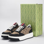 Kimland Baskets Plateforme Motif Monogramme Femme