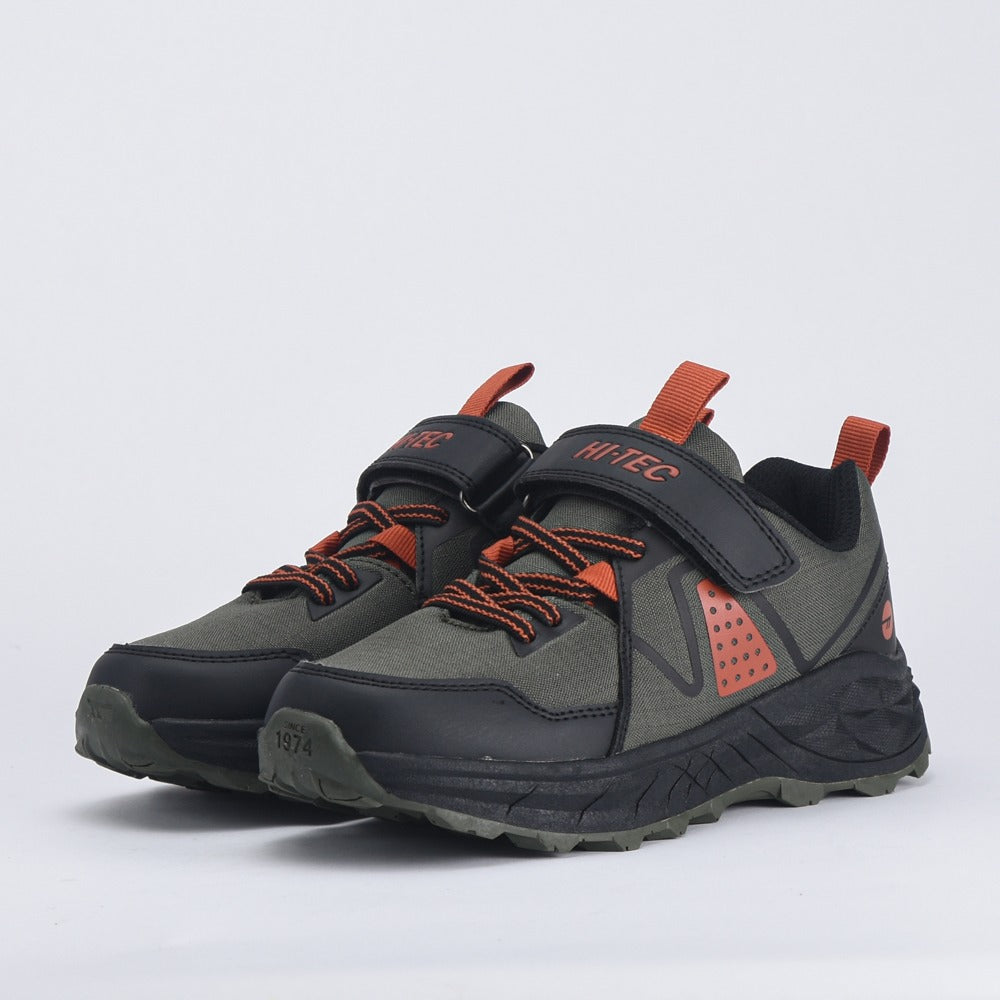 Hi-Tec Geo-Trail Baskets de Randonnée Résistantes Enfant