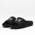 SUN68 Claquettes Logo Noir Confortable Homme