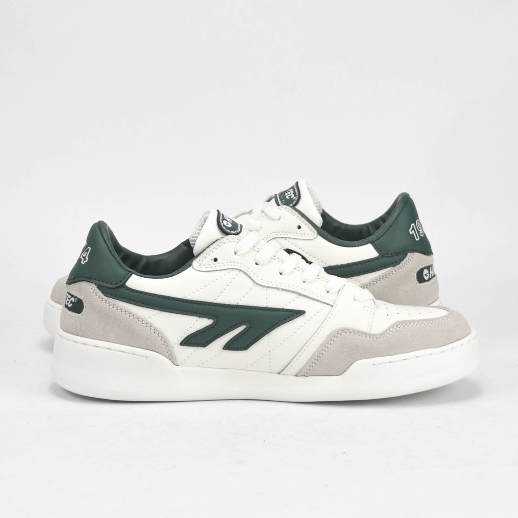 Hi-Tec Baskets Style Rétro en Cuir et Daim Homme