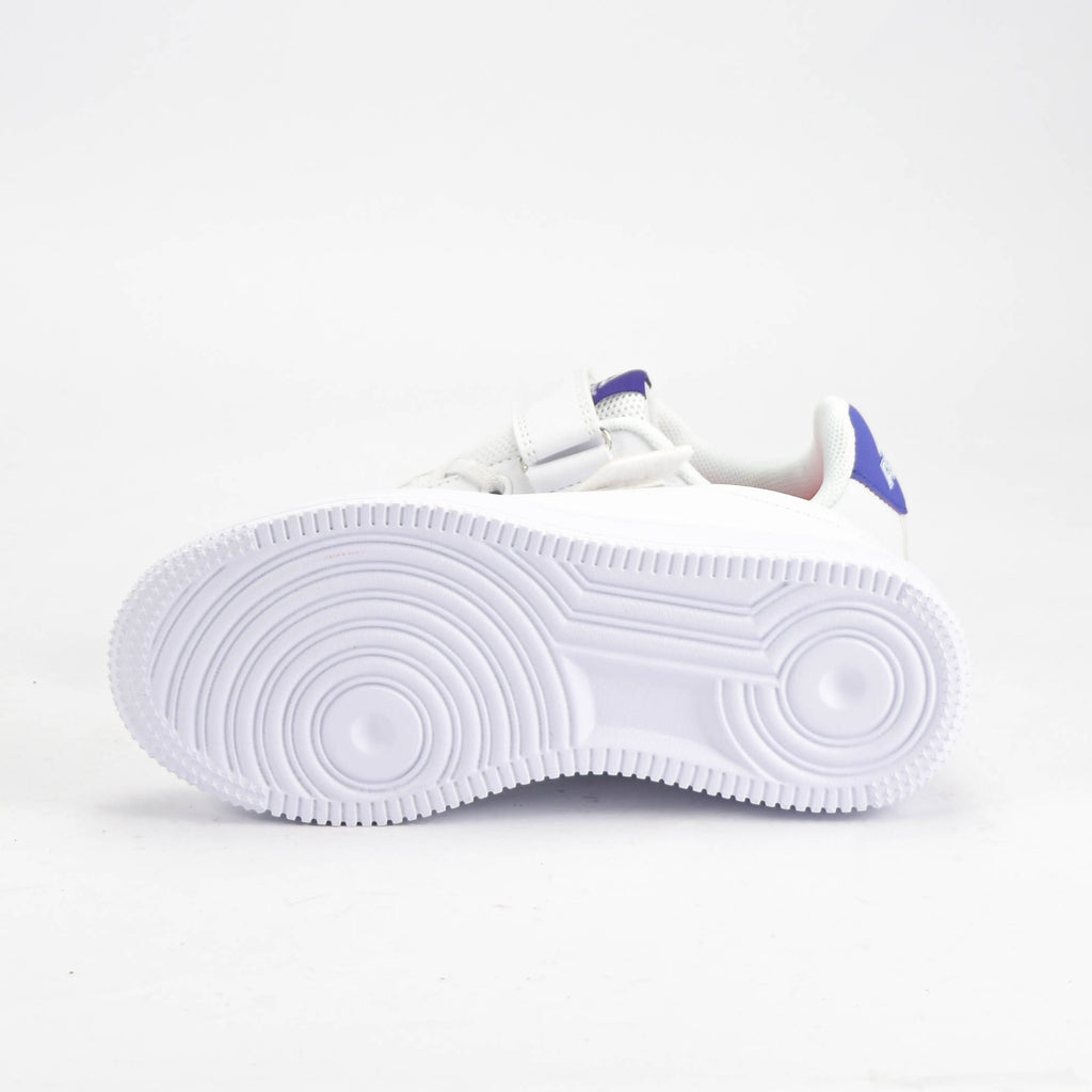 Peak Baskets Basses Style Urbain Blanc pour Enfant