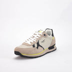 Pepe Jeans Baskets Basses Style Rétro Beige Homme