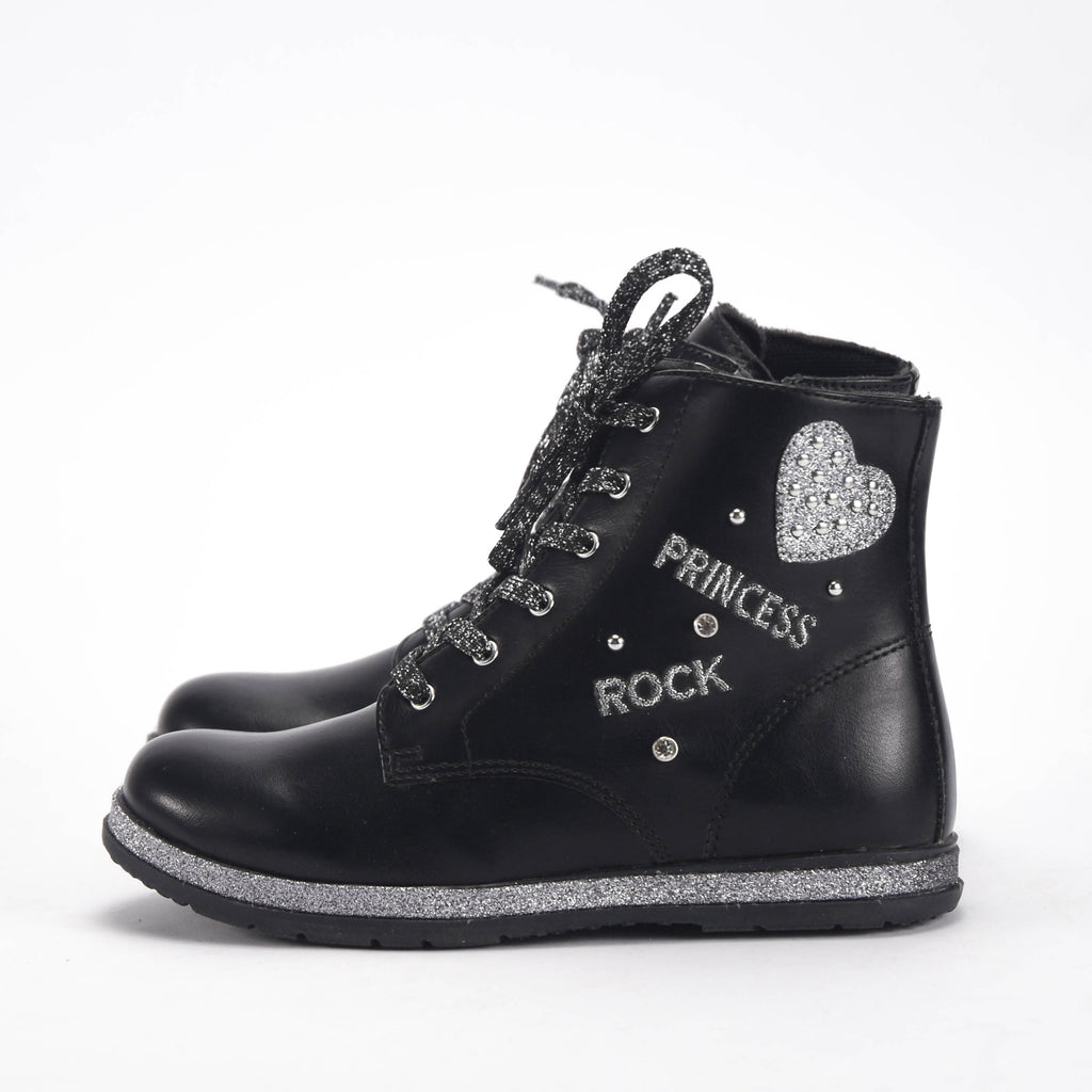 Chicco Bottines Princess Rock à Paillettes pour Fille