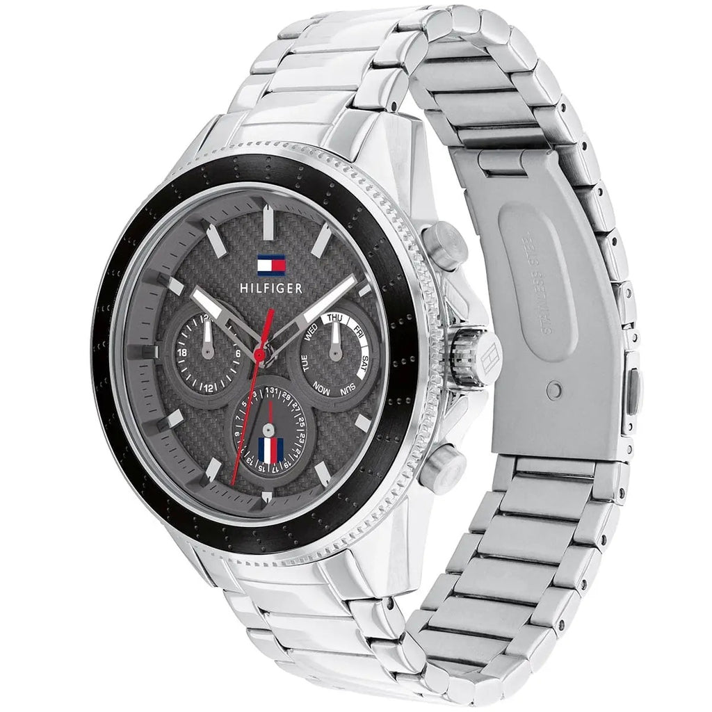 Tommy Hilfiger Montre Bracelet Acier Inoxydable Élégante Homme