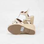 André Sandales Compensées Espadrilles Femme Élégantes