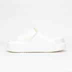 Peak Claquettes Confortables Blanc Pur Unisexe