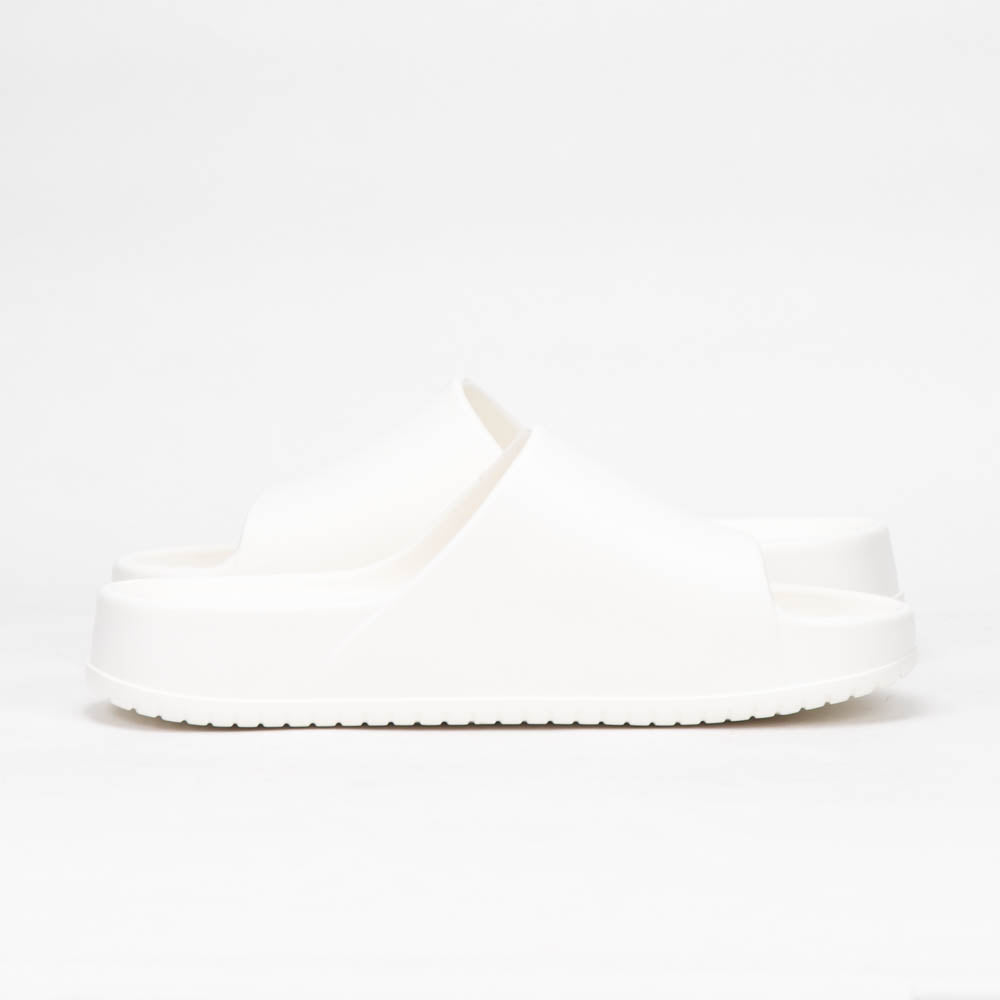 Peak Claquettes Confortables Blanc Pur Unisexe