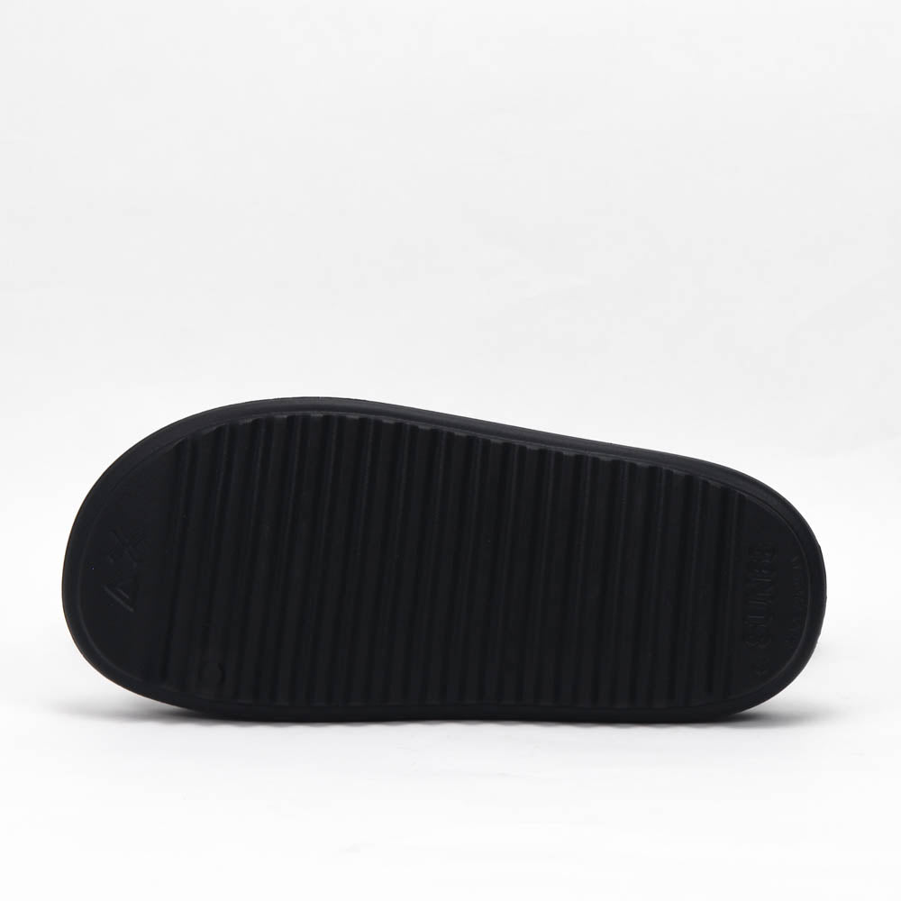 SUN68 Claquettes Logo Contrasté Confortables Homme
