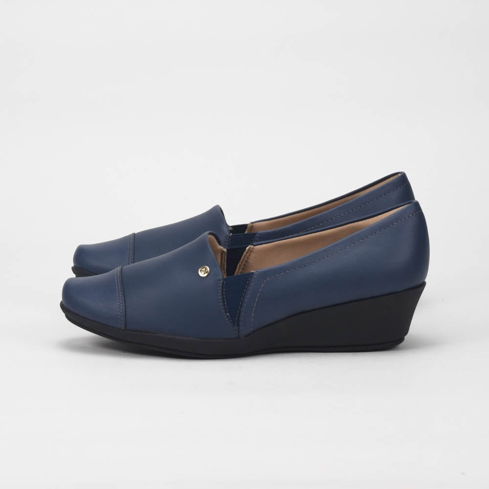 Piccadilly Escarpins Compensés Confortables Femme