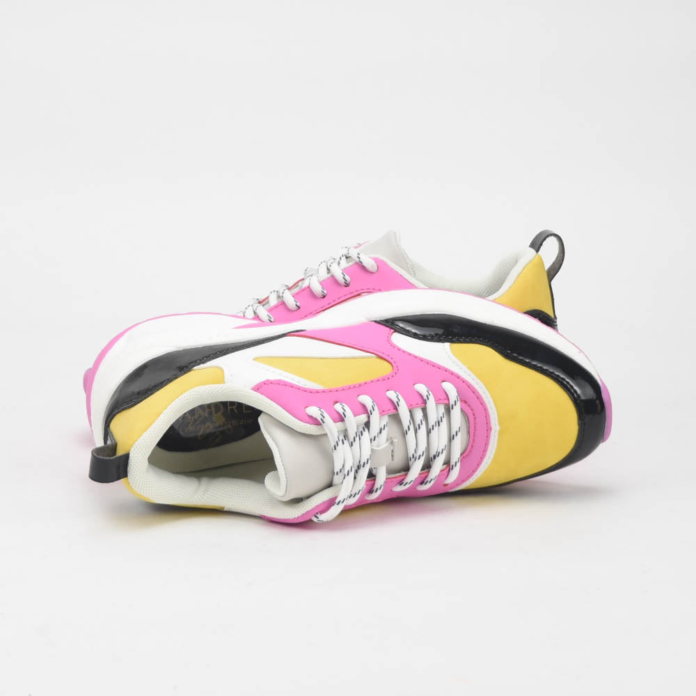 André Baskets Multicolores Style Chunky Femme