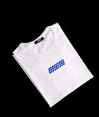 T-shirt BLANC ET BLEU *USA*