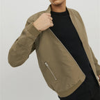 Jack & Jones Veste Bomber Jomer Khaki Homme