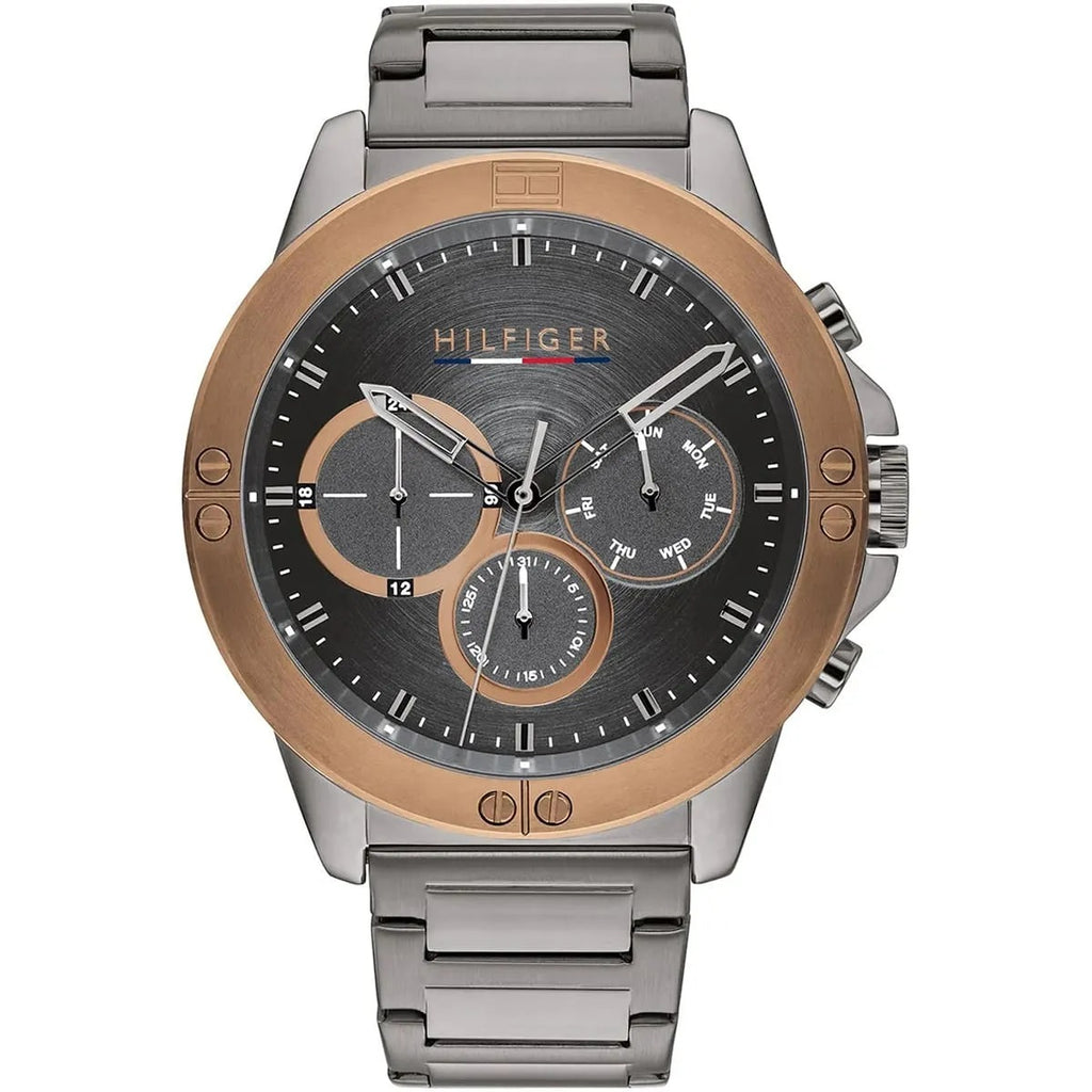 Montre Tommy Hilfiger Chronographe Acier Bicolore Homme