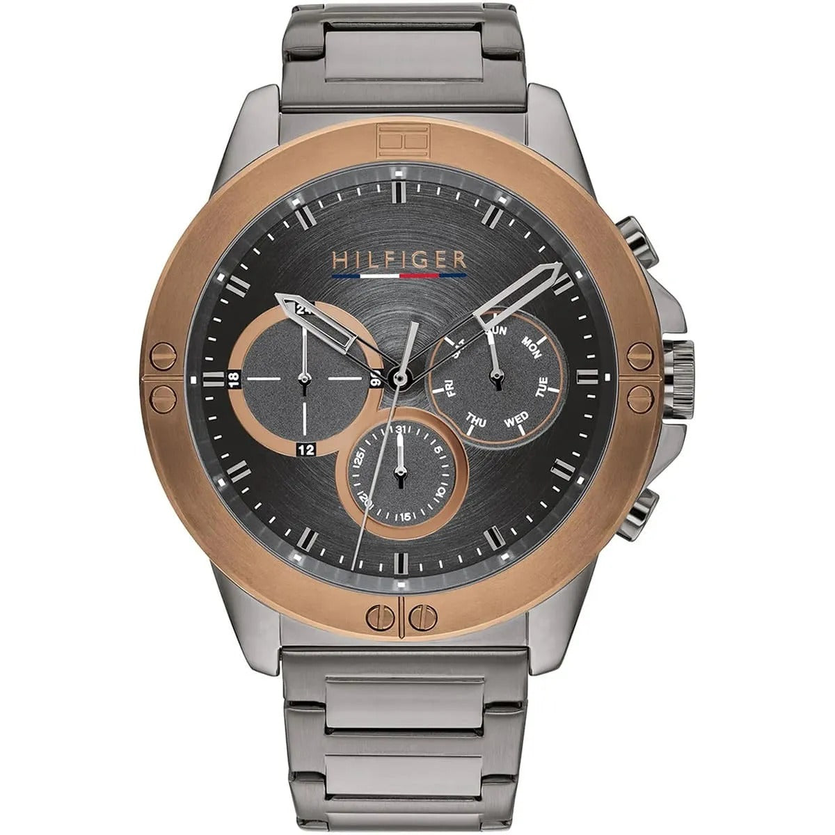 Montre Tommy Hilfiger Chronographe Acier Bicolore Homme